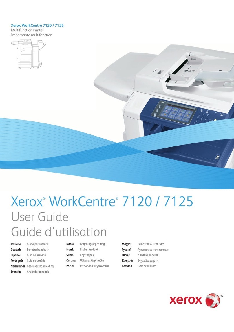 Xerox WorkCentre 7125 User manual