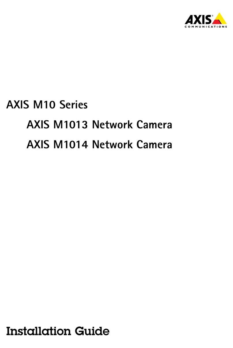 Axis M10 Series installation guide