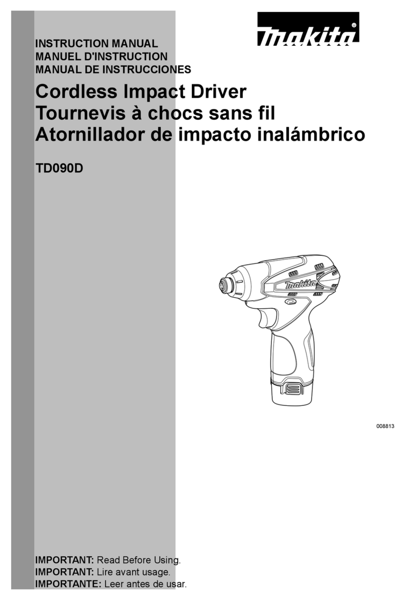 Makita TD090D User manual