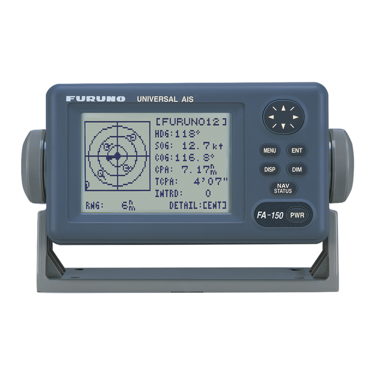 Furuno FA-150 installation manual