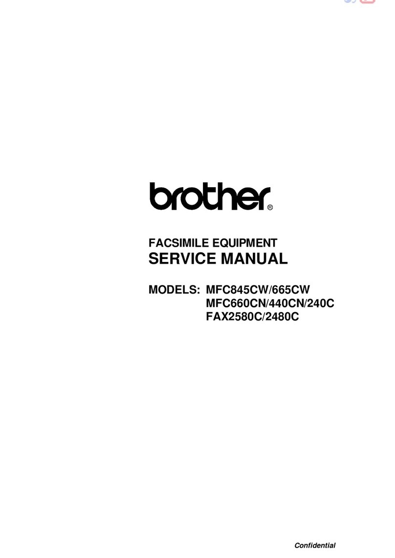 Brother MFC 845CW - Color Inkjet - All-in-One User manual Brother MFC 845CW - Color Inkjet - All-in-One User manual