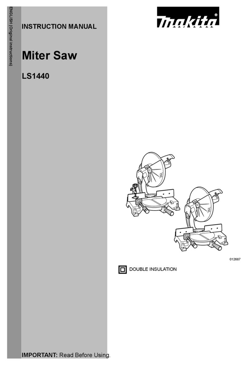 Makita LS1440 User manual