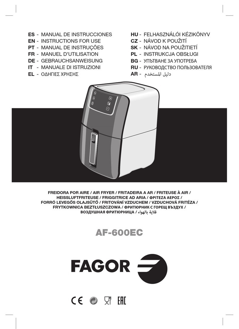 Fagor AF-600EC Instructions for use