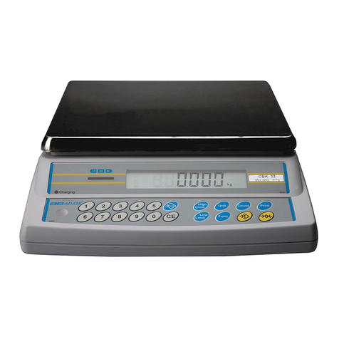 Adam Equipment CBK series User manual Adam Equipment CBK series User manual