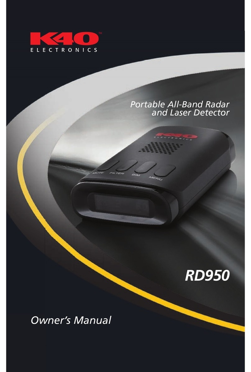 K40 rd950 owner's manual