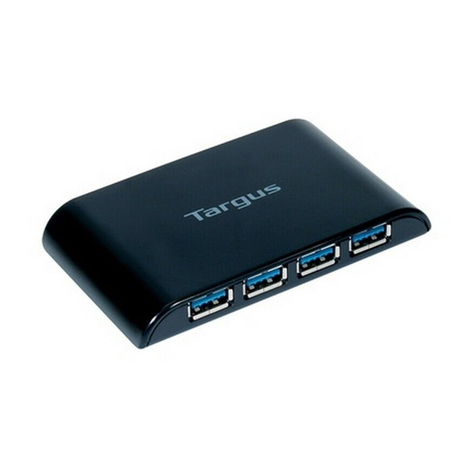 Targus ACH119EU 4 Port USB 2.0 User manual