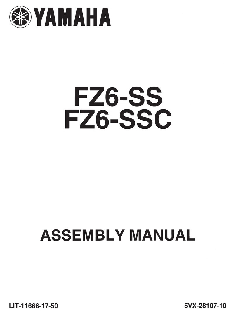 Yamaha FZ6-SS User manual