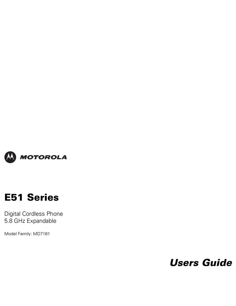 Motorola E51 Series user guide