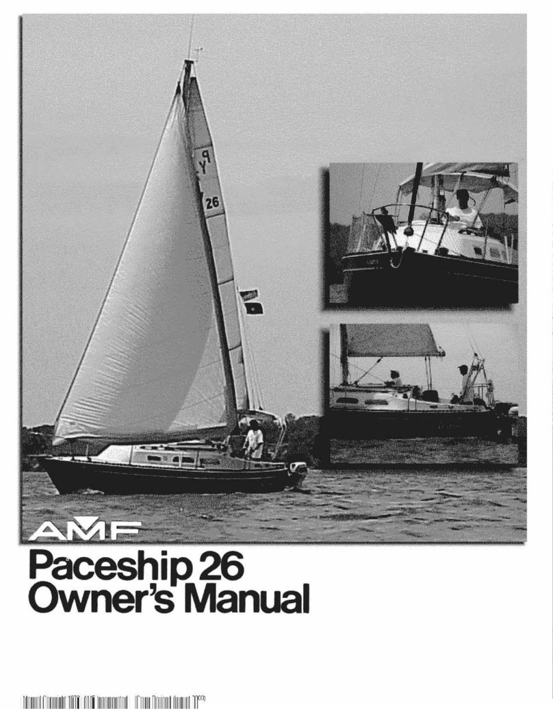 AMF paceship 26 User manual
