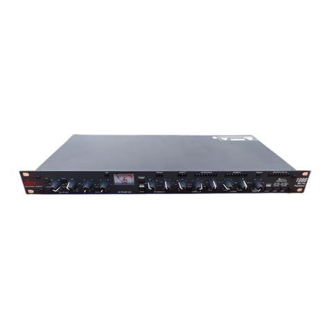 dbx 1086 User manual