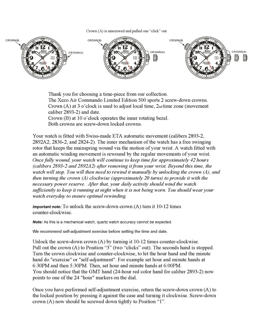 Xezo Air Commando manual