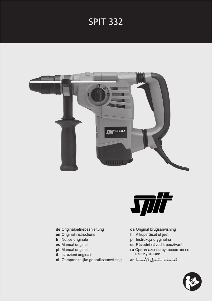 SPIT 332 Original instructions