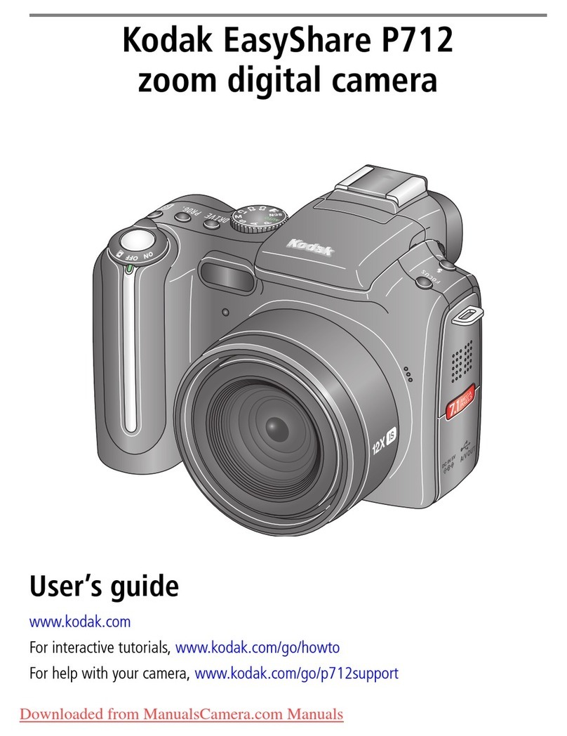 Kodak P712 - Easyshare 7.1MP Digital Camera user guide