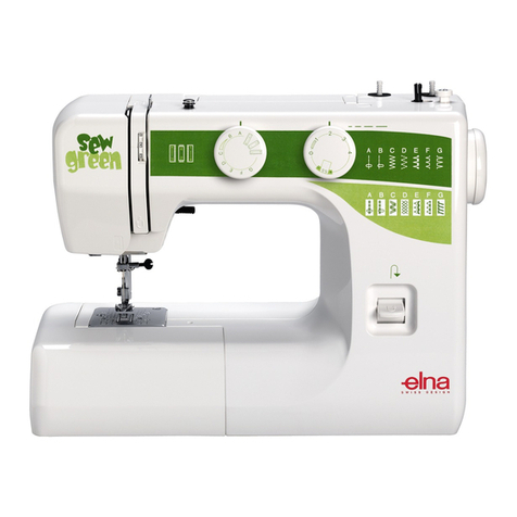 ELNA Sew Green instruction manual