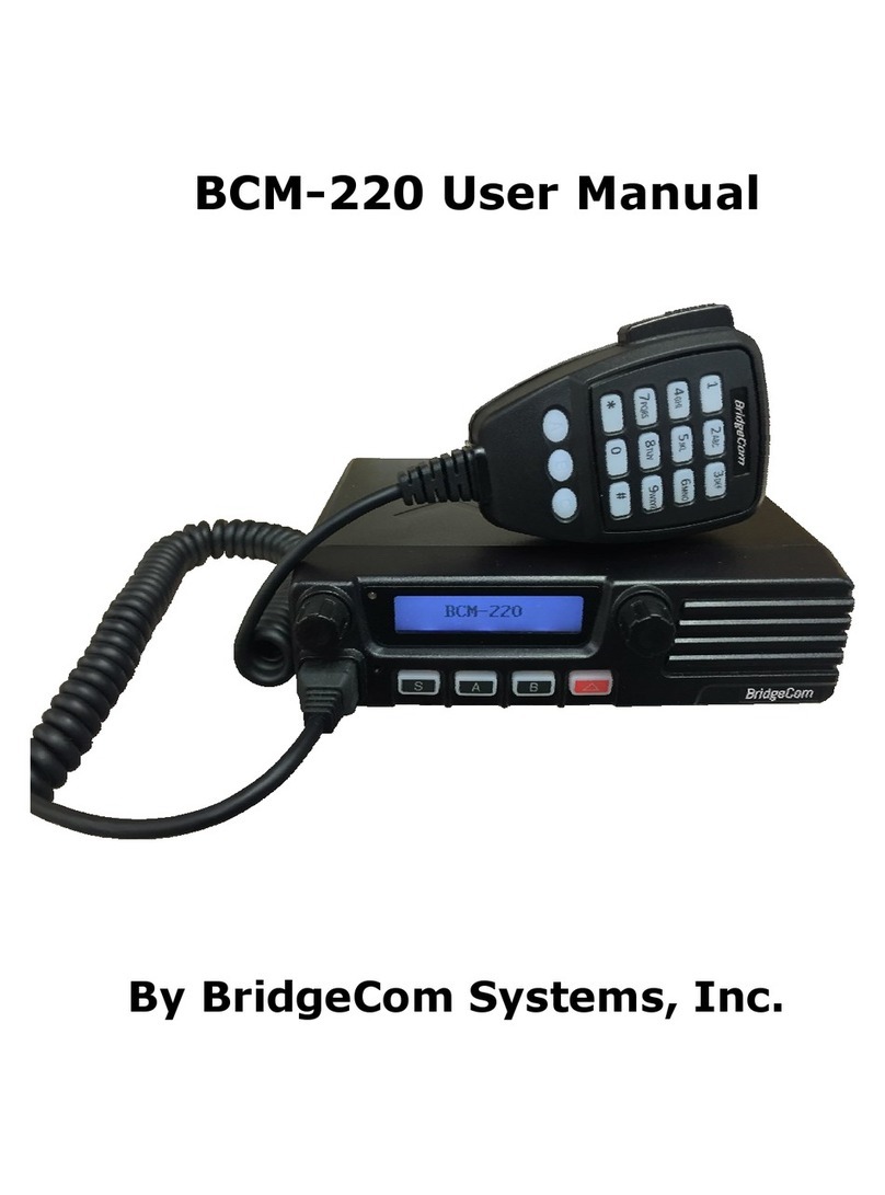 BridgeComSystems BCM-220 user manual