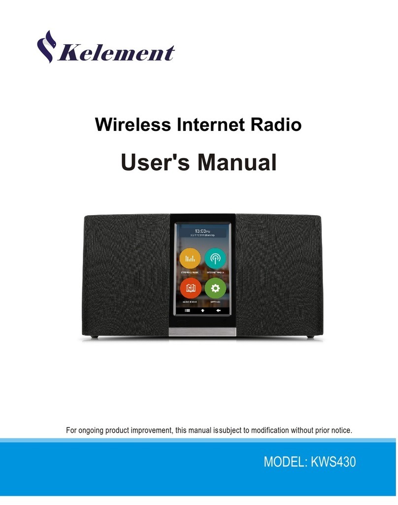 Kelement KWS430 user manual