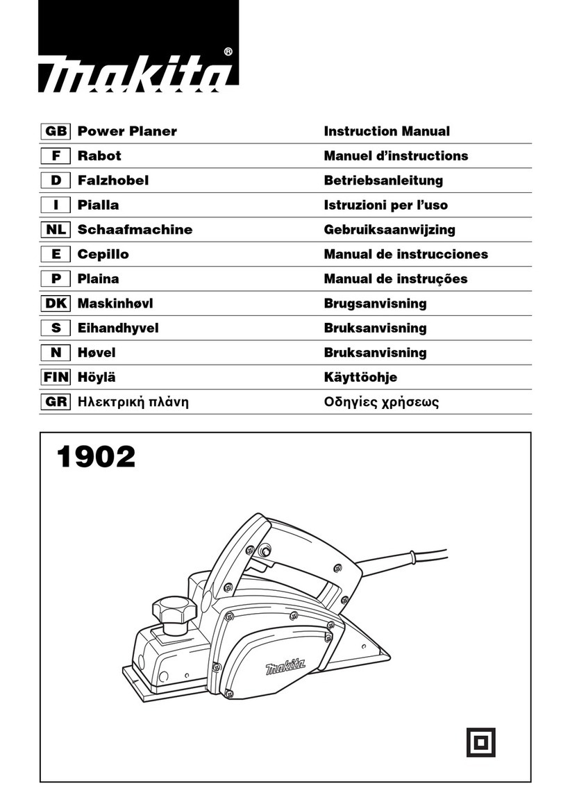 Makita 1902 instruction manual