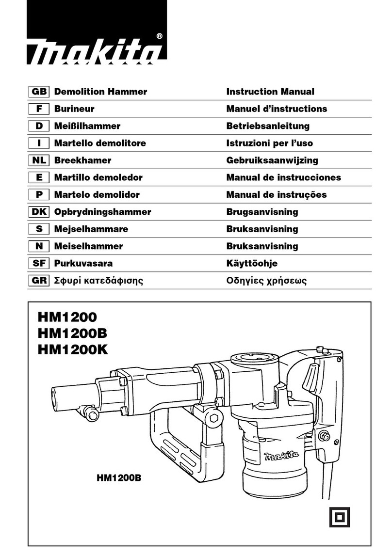 Makita HM1200 instruction manual