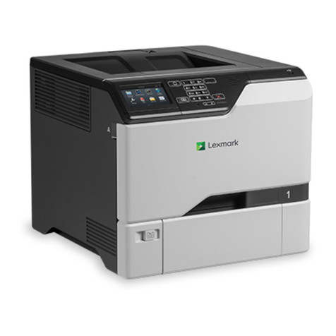 Lexmark CS720 Series User manual