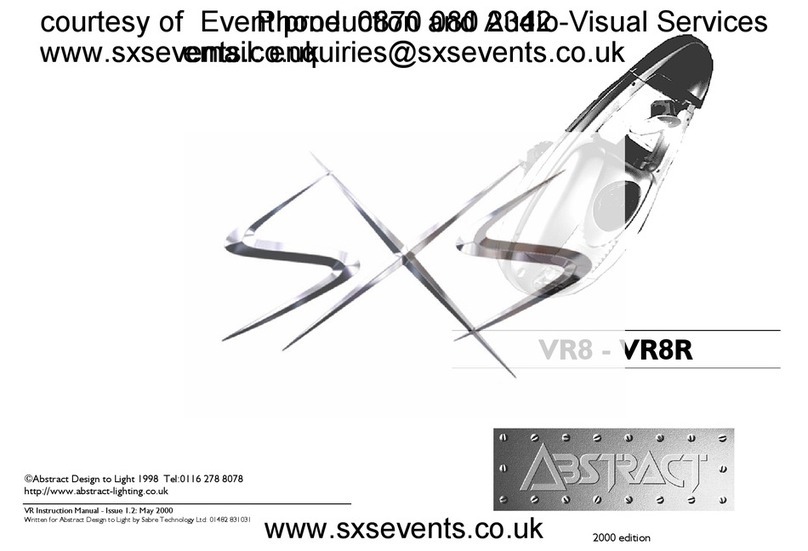 ABSTRACT VR8 User manual