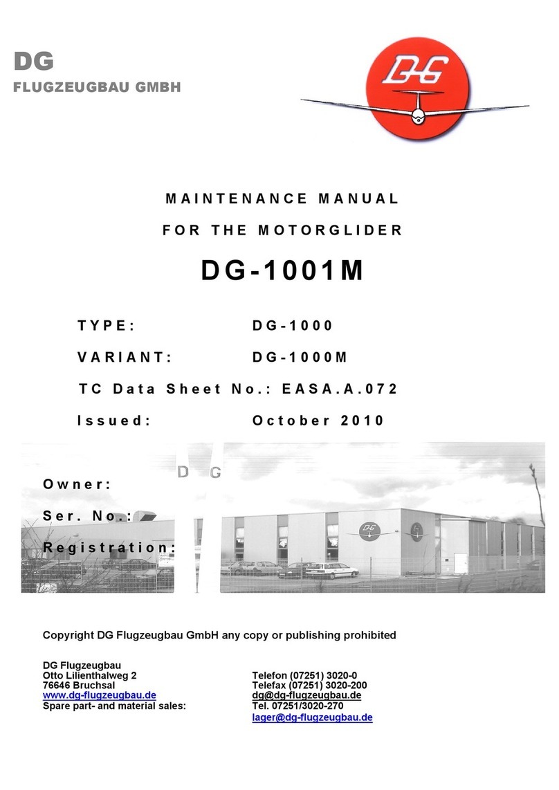 Flugzeugbau DG-1001M Maintenance manual