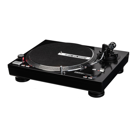 Reloop RP4000M instruction manual