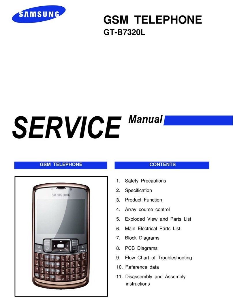 Samsung GT-B7320L Building instructions