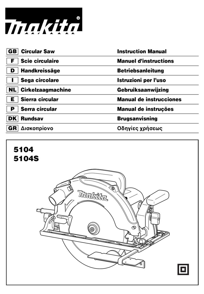 Makita 5104 User manual