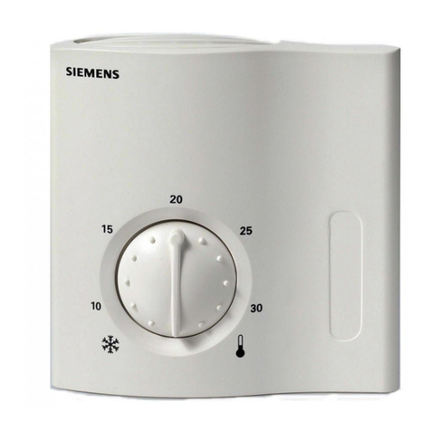 Siemens raa20 series User manual