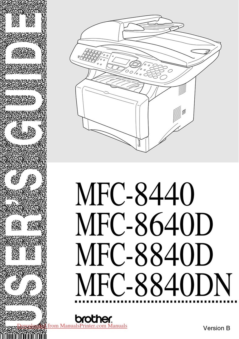 Brother MFC-8440 User manual