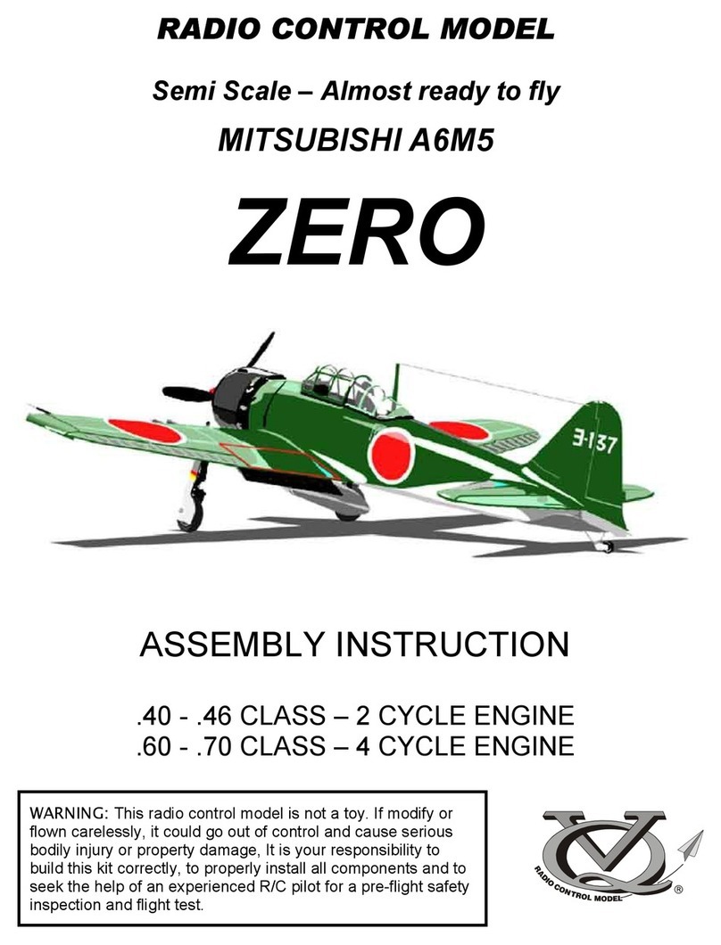 VQ mitsubishi A6M5 ZERO User manual