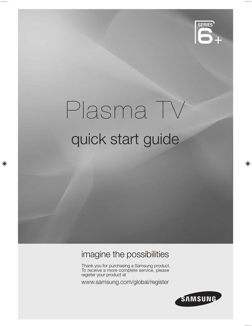 Samsung PS58C6500 User manual