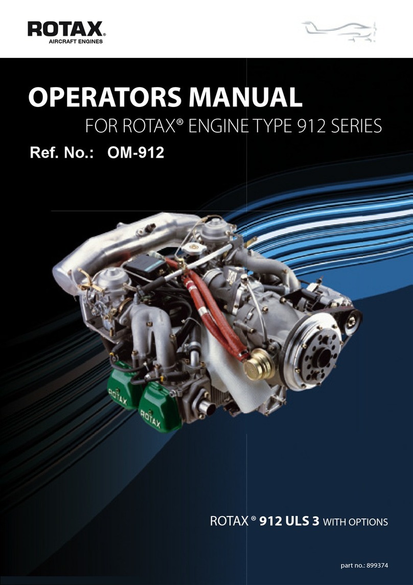 Rotax OM-912 User manual