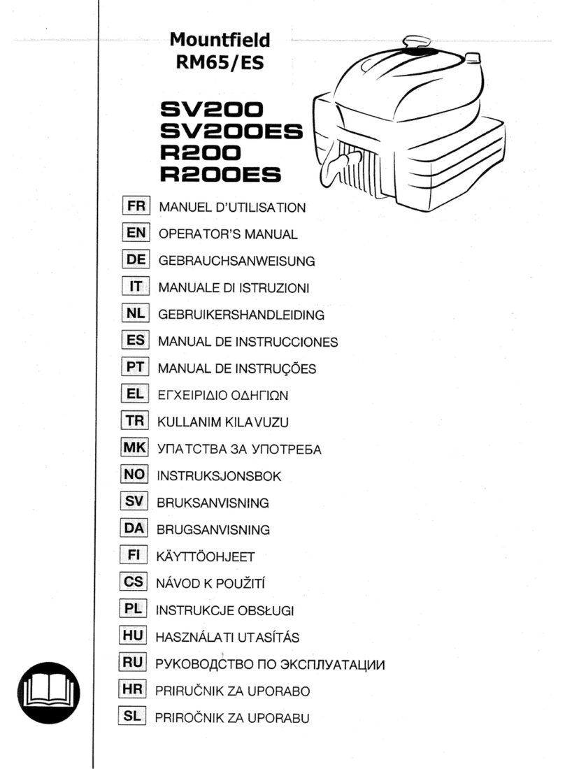 Sumec SV200 Operator's manual