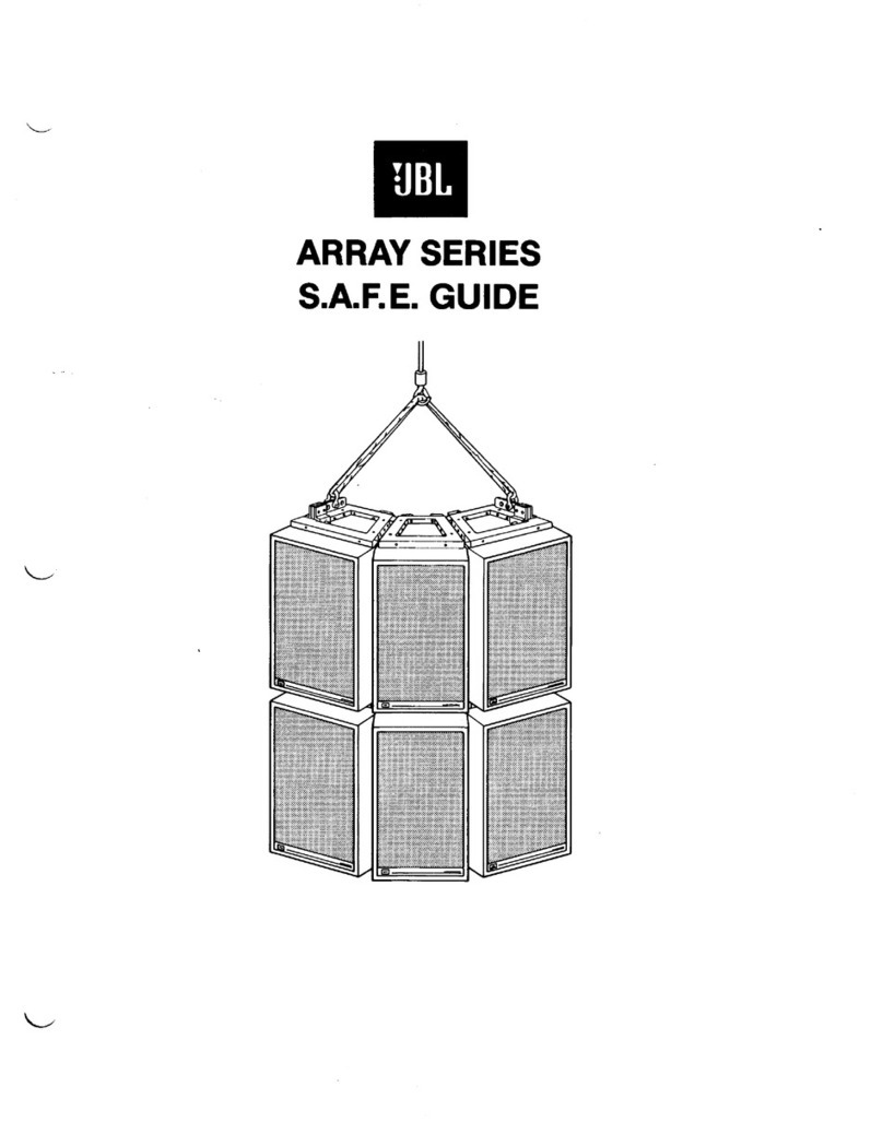 JBL Control Series User manual