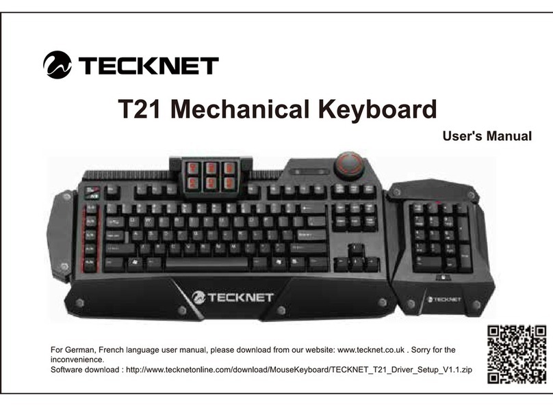 Tecknet T21 User manual