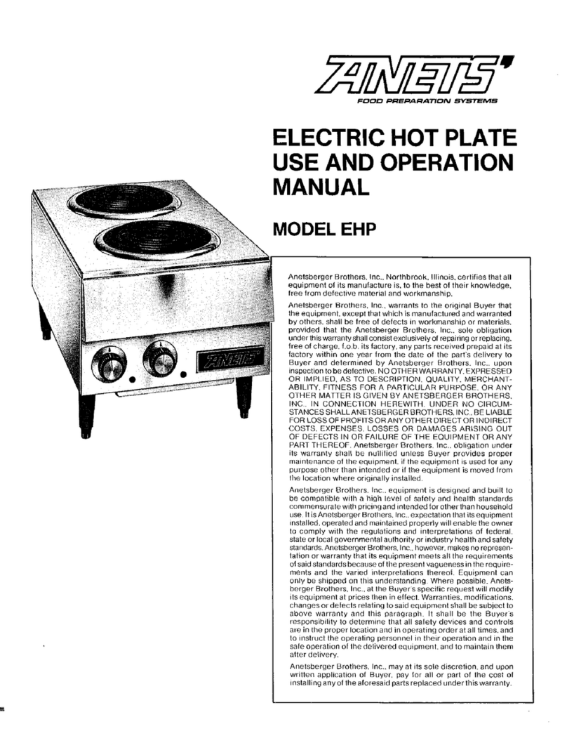 Anets EHP Use and operation Anets EHP Use and operation