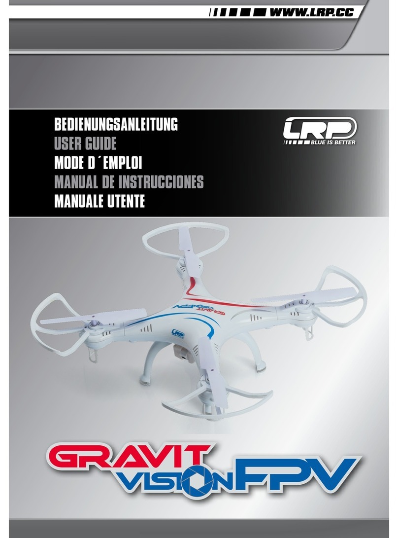 LRP Gravit Vision FPV User manual