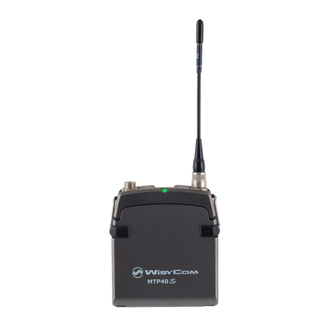 WisyCom MTP40S User manual WisyCom MTP40S User manual
