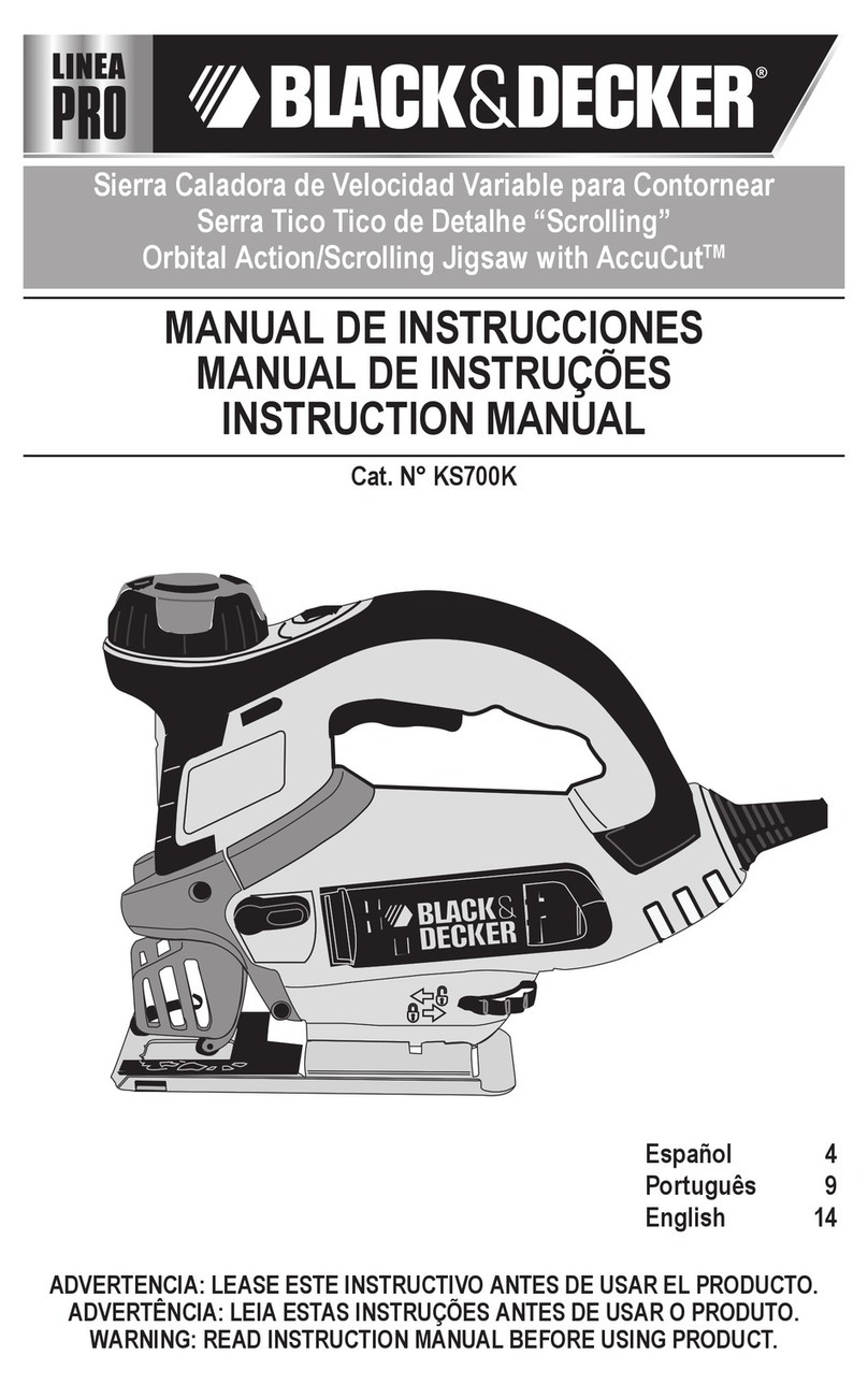 Black & Decker KS700K User manual