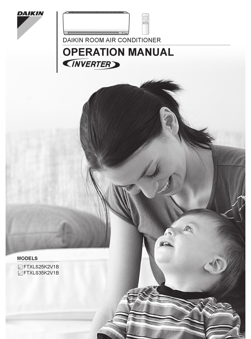 Daikin FTXLS25K2V1B Operation manual