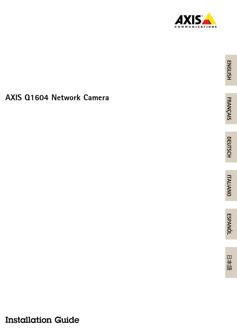 Axis Q1604 installation guide