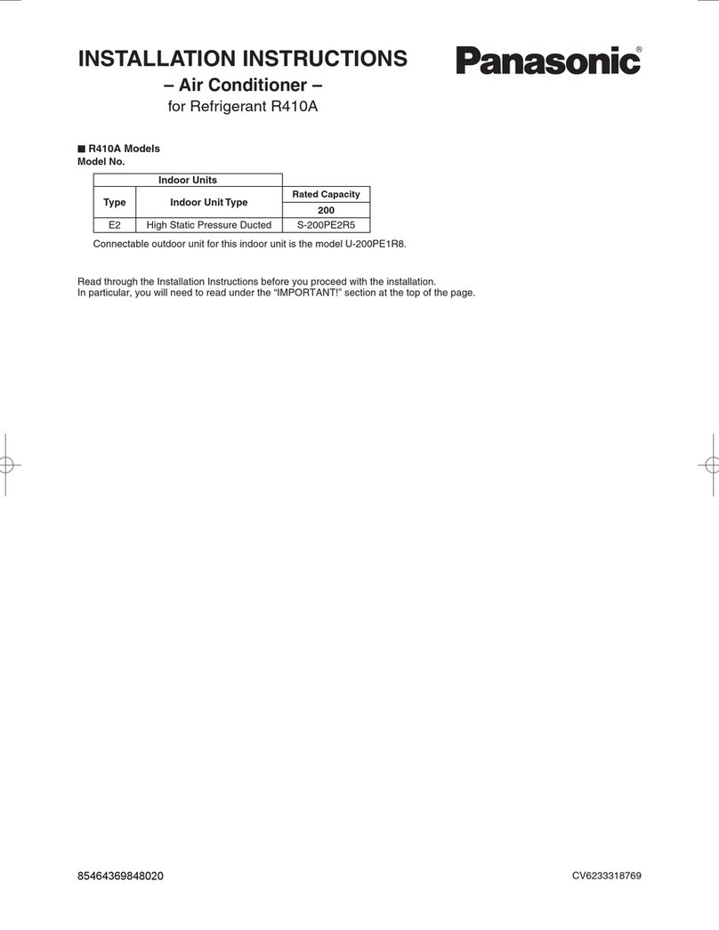Panasonic S-200PE2R5 User manual