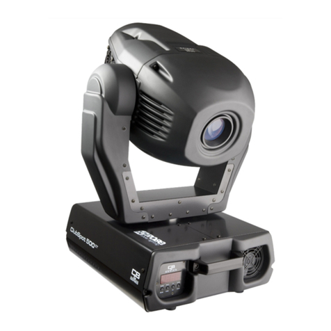 Robe clubspot 500 CT User manual