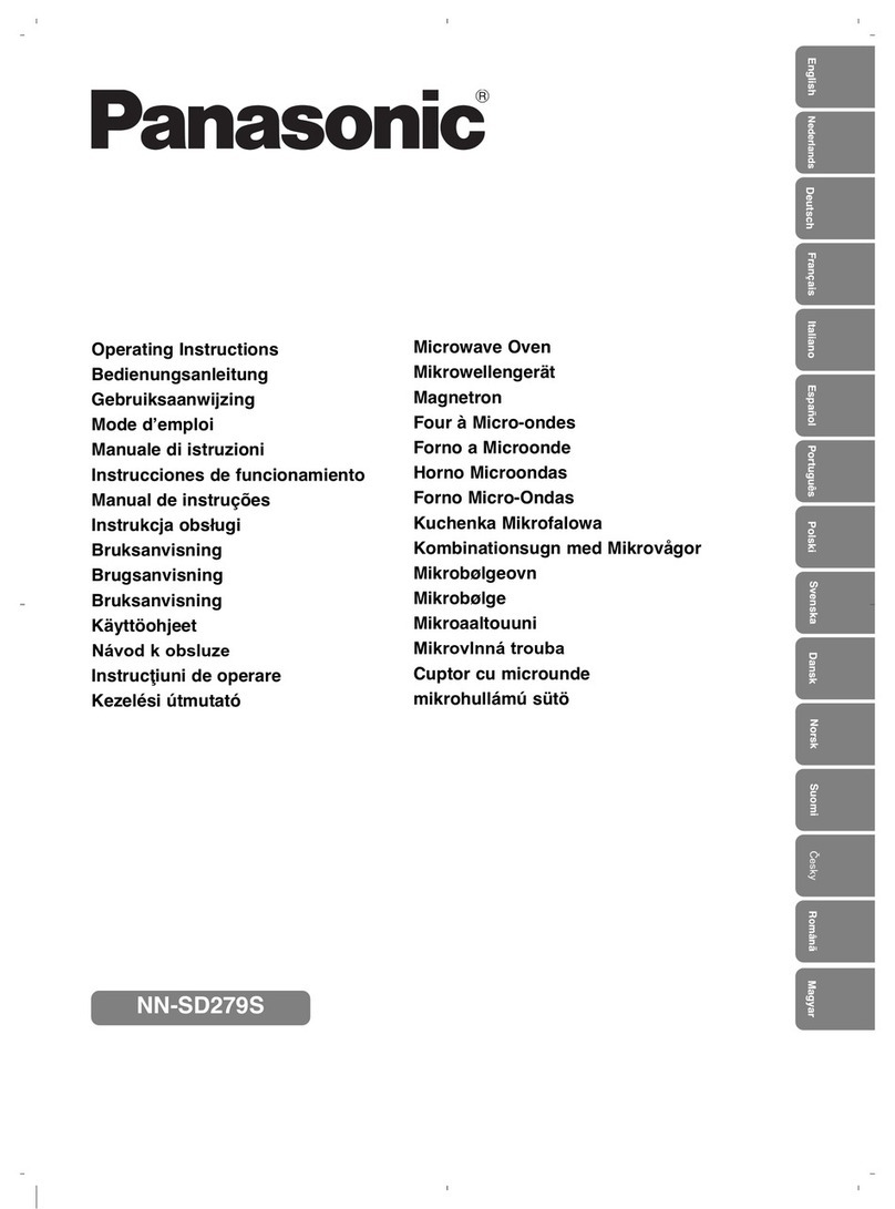 Panasonic NN-SD279S User manual