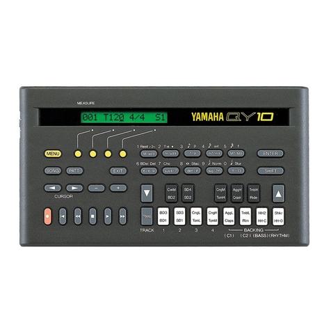 Yamaha QY10 User manual