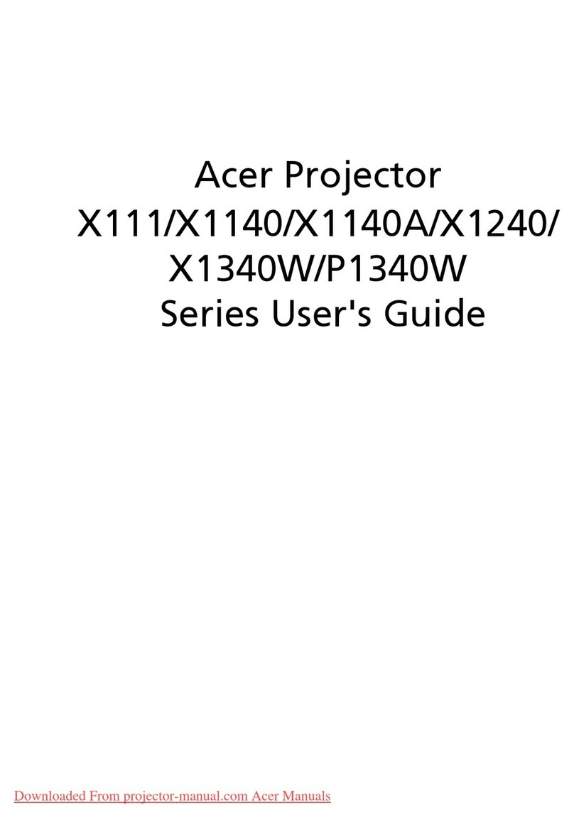 Acer X111 Series user guide