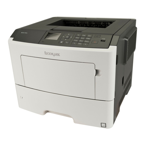 Lexmark MS510 Series User manual Lexmark MS510 Series User manual