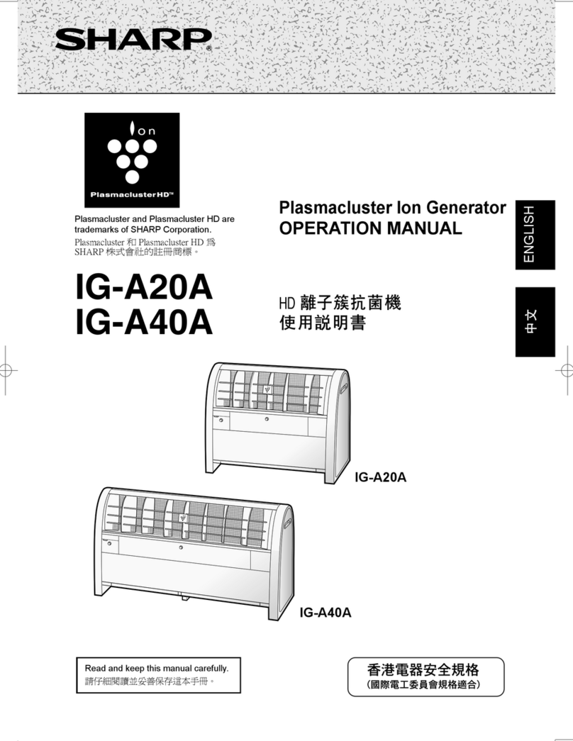 Sharp IG-A20A? IG-A40A User manual