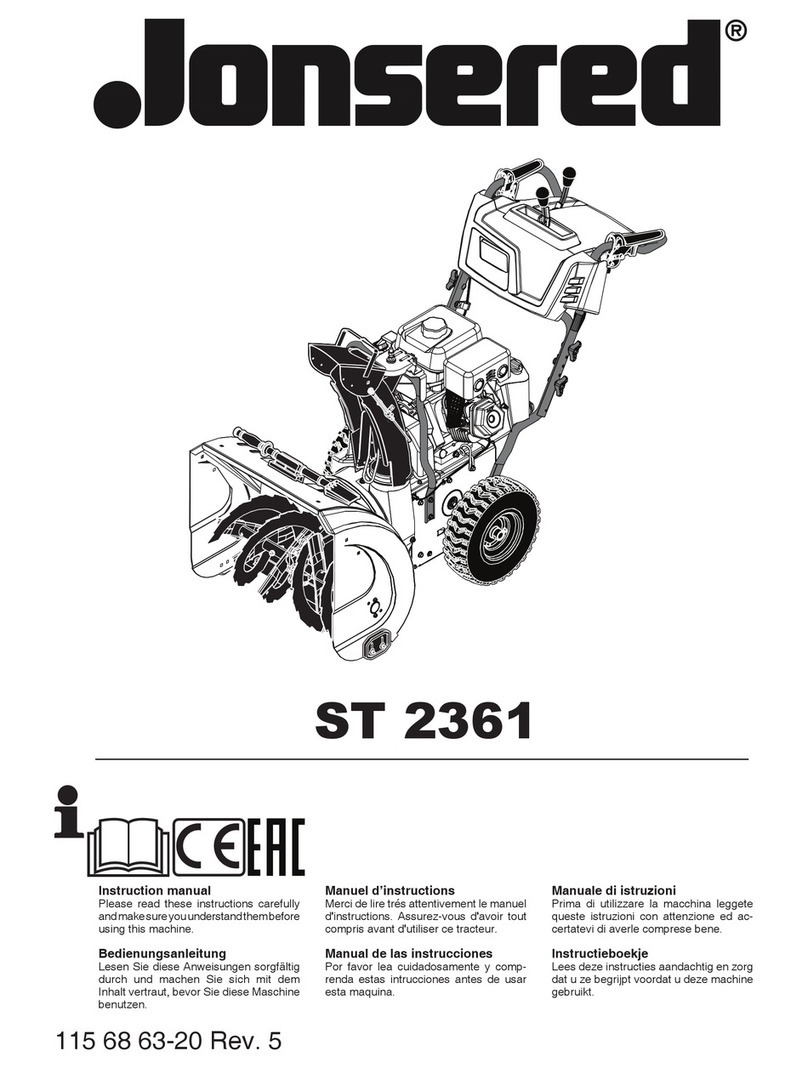 Jonsered ST 2361 User manual